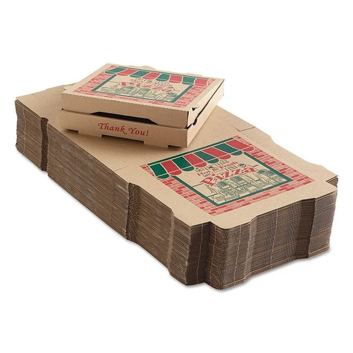 Food Grade Custom Logo Corrugated Luxury Pizza Box